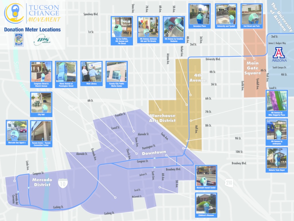 METER LOCATIONS – Tucson Change Movement